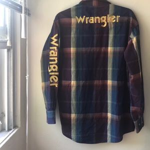 wrangler flannel